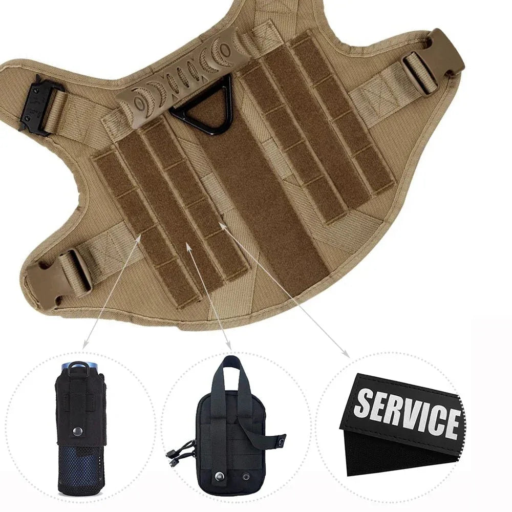 Military Dog Harness for Training - Happy Tails