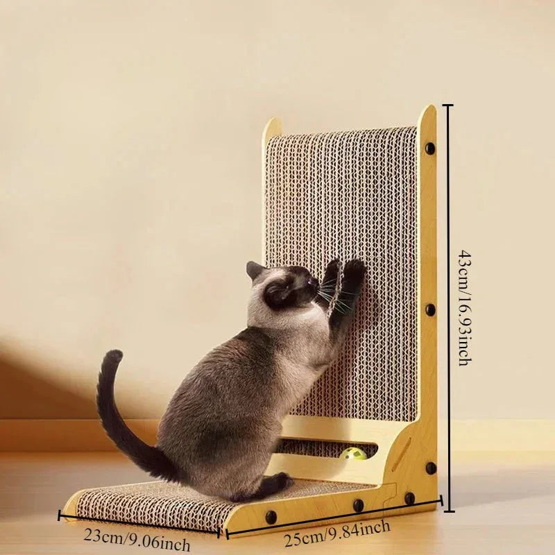 PawCraft Cat Scratching Board - Happy Tails - paws & love