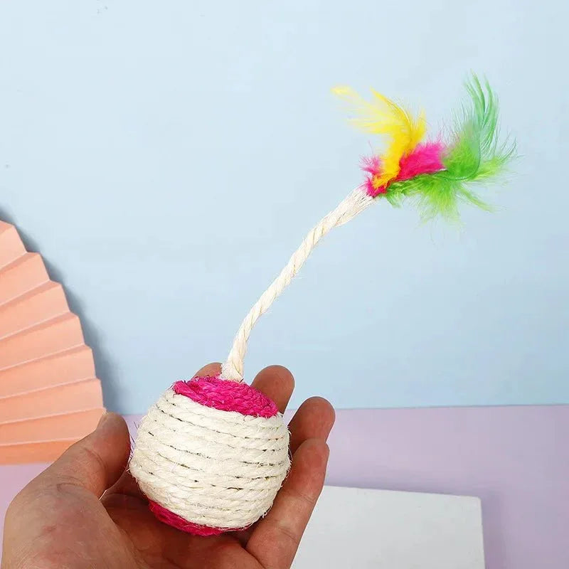 Feather Cat Toy - Happy Tails - paws & love