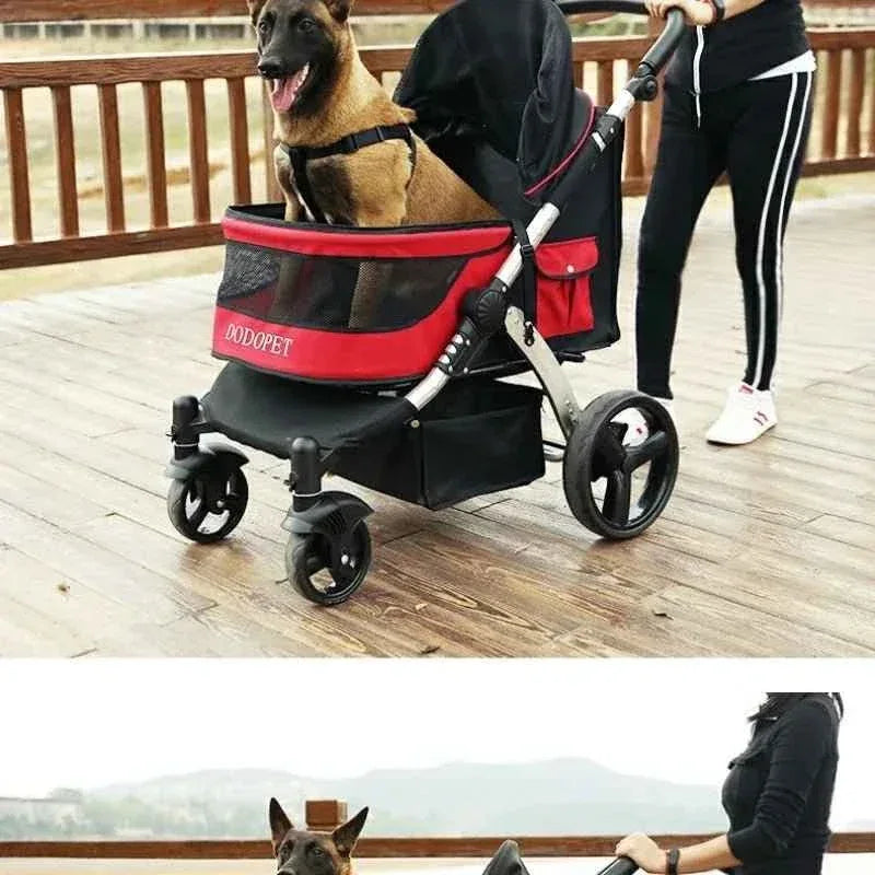 Foldable Dog Stroller - Happy Tails