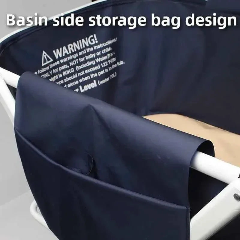 Foldable Pet Bath Tub - Happy Tails