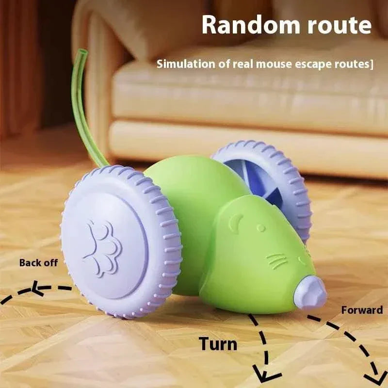 Interactive Electric Mouse Car Toy - Fun and Engaging Playtime Experience - Happy Tails - paws & love