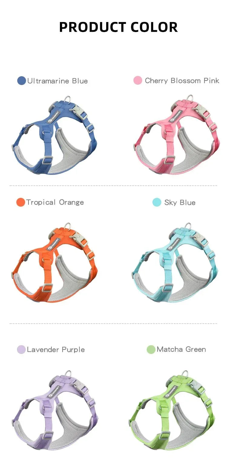 Adjustable Pet Harness - Happy Tails - paws & love