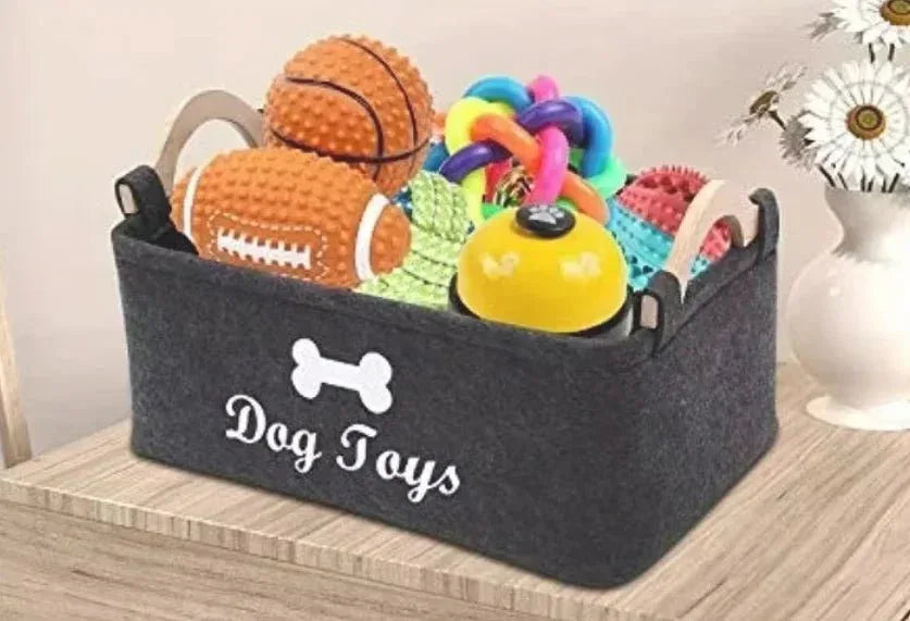 Pawfect Storage Basket - Happy Tails