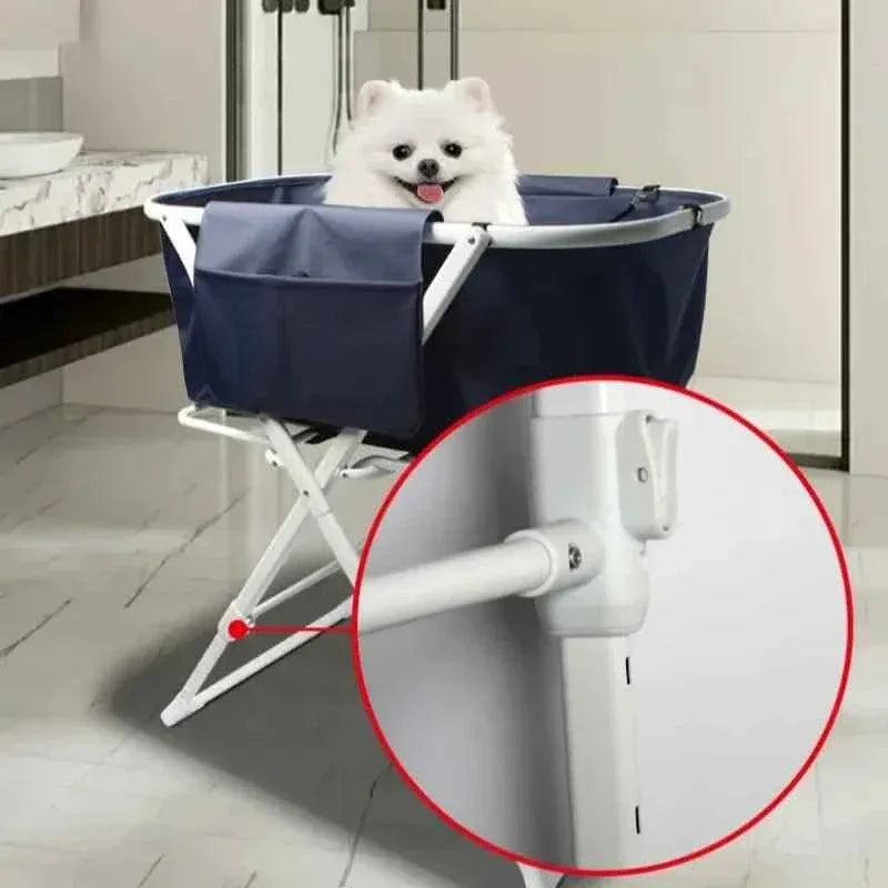 Foldable Pet Bath Tub - Happy Tails - paws & love