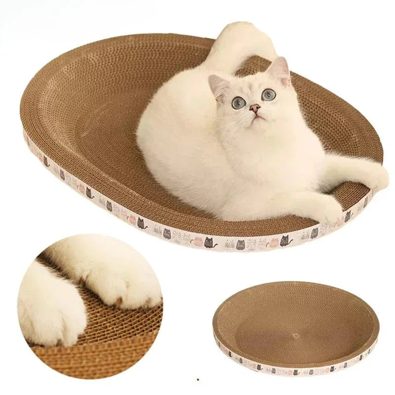 Cozy Paws Plush Cat Bed - Indulge Your Feline in Ultimate Comfort - Happy Tails - paws & love