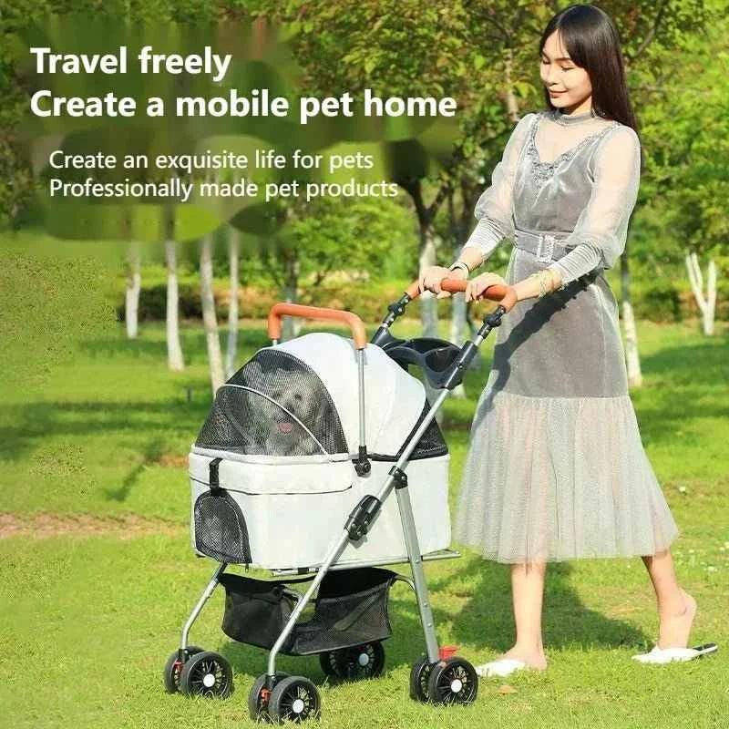 Stroller for Dogs and Cats - Happy Tails