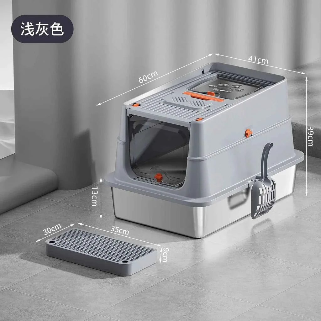 Stainless Steel Extra Large Cat - Happy Tails