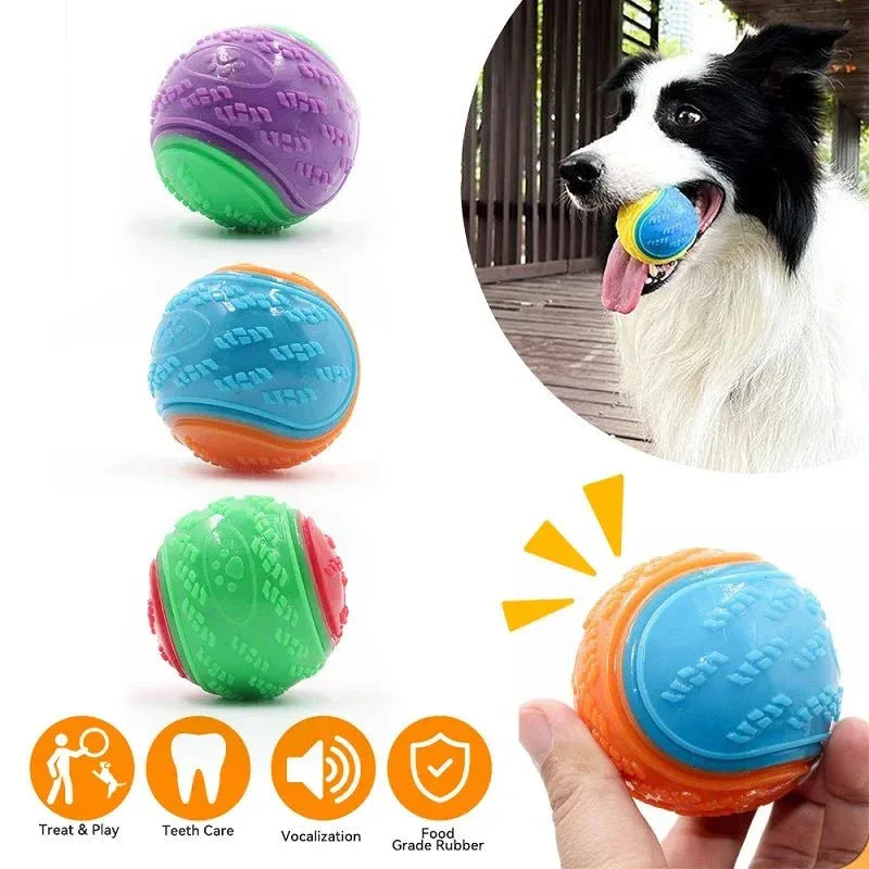 Pawsitive Vibes Interactive Dog Teething Toys - Happy Tails