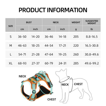 Reflective Dog Harness - Happy Tails