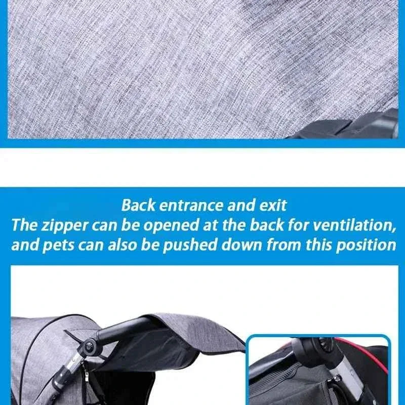 Foldable Dog Stroller - Happy Tails