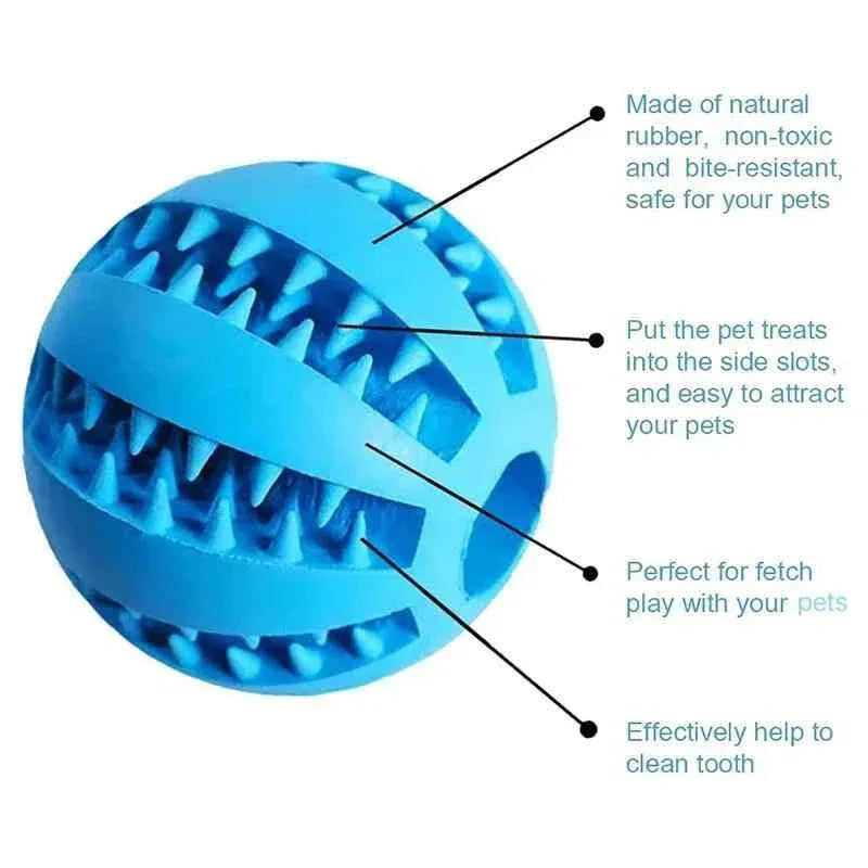 Interactive Dog Toy Ball for Dental - Happy Tails