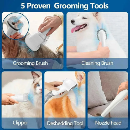 Pet Grooming Kit with Hair Clipper - Happy Tails - paws & love