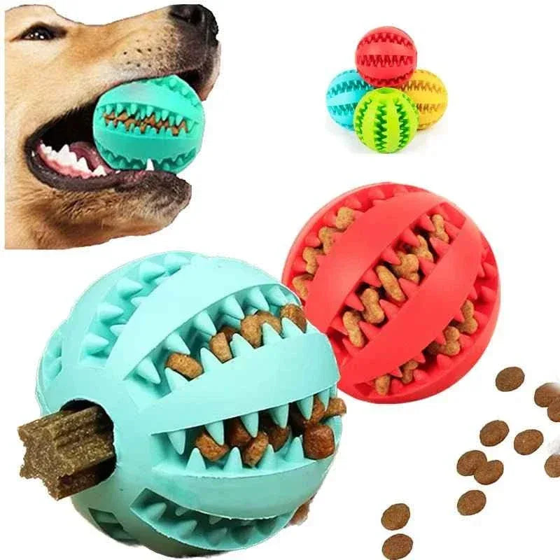 Interactive Dog Toy Ball - Engaging Interactive Chewing Toy for Pets - Happy Tails
