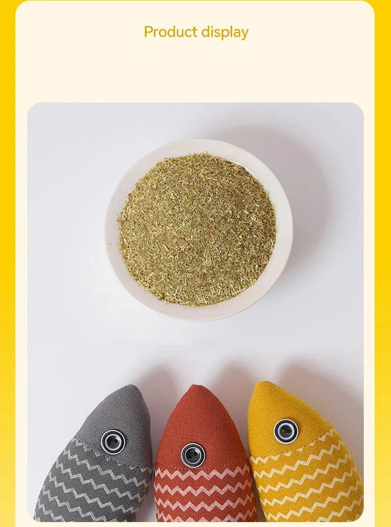 Purrfect Paws Cat Fish Toy - Happy Tails