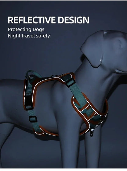 Reflective Dog Harness - Happy Tails