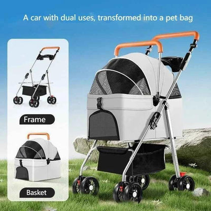 Stroller for Dogs and Cats - Happy Tails