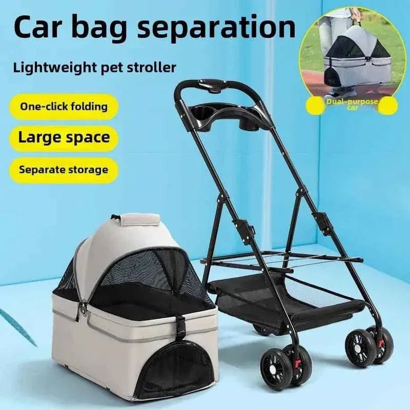 Stroller for Dogs and Cats - Happy Tails
