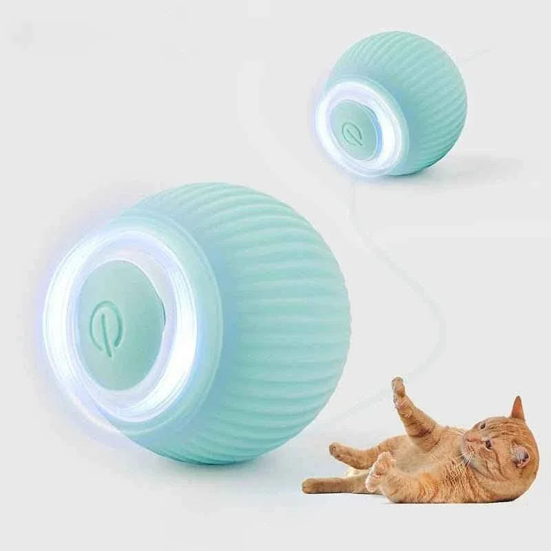 Self-moving Electric Cat Ball Toy - Happy Tails