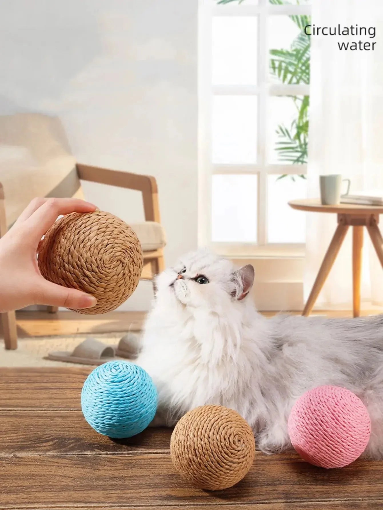 Cat Scratching Ball - Happy Tails - paws & love