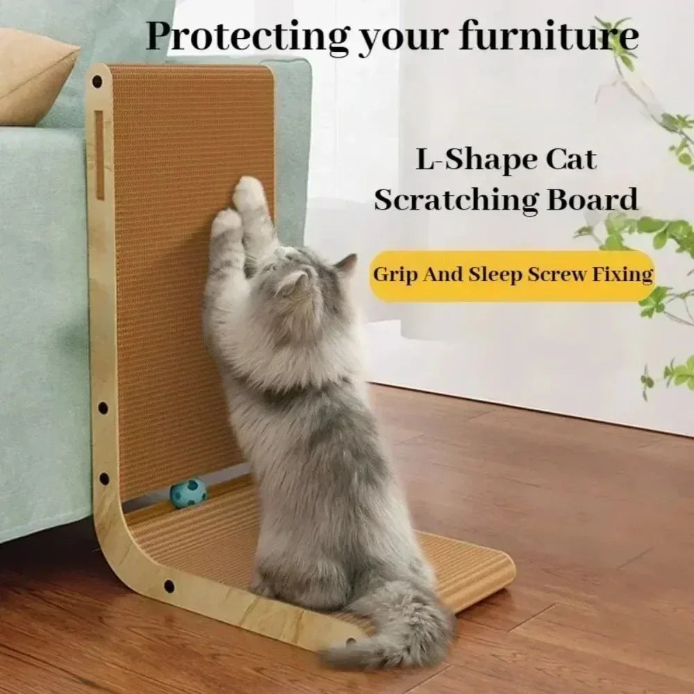 PawCraft Cat Scratching Board - Happy Tails - paws & love