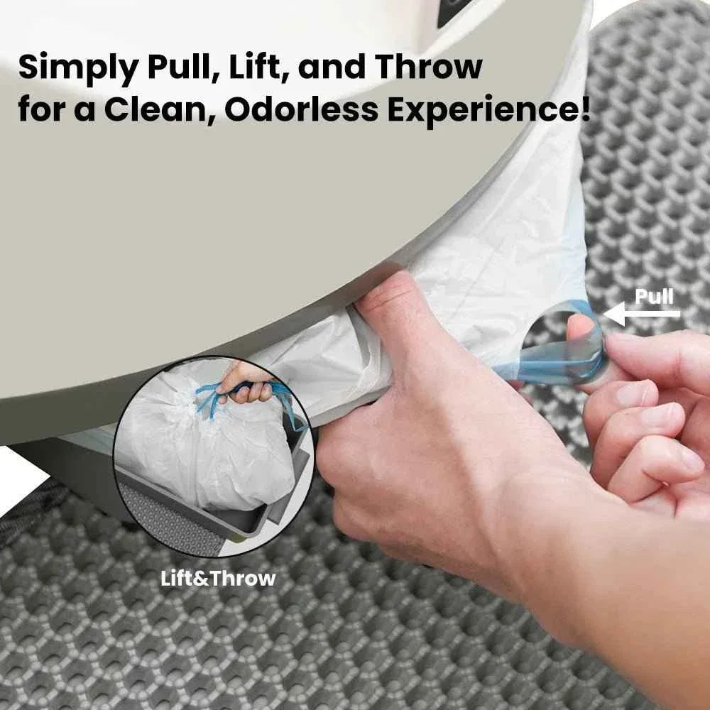 Cleaning Cat Litter Box with WIFI Control - Happy Tails - paws & love