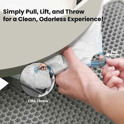 Cleaning Cat Litter Box with WIFI Control - Happy Tails - paws & love