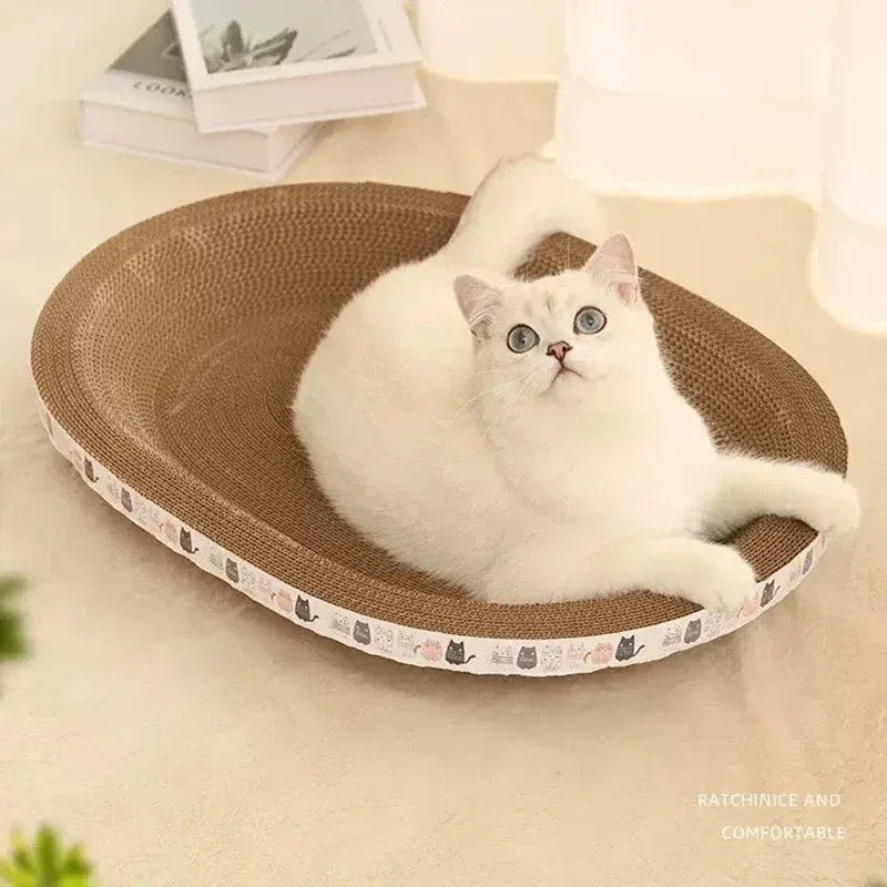 Cozy Paws Plush Cat Bed - Indulge Your Feline in Ultimate Comfort - Happy Tails - paws & love