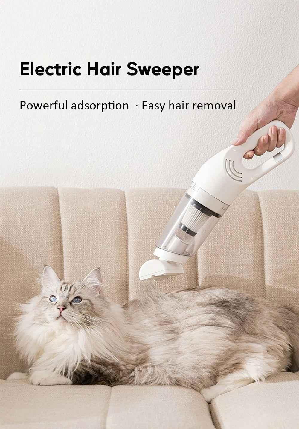 Portable Pet Hair Vacuum - Happy Tails