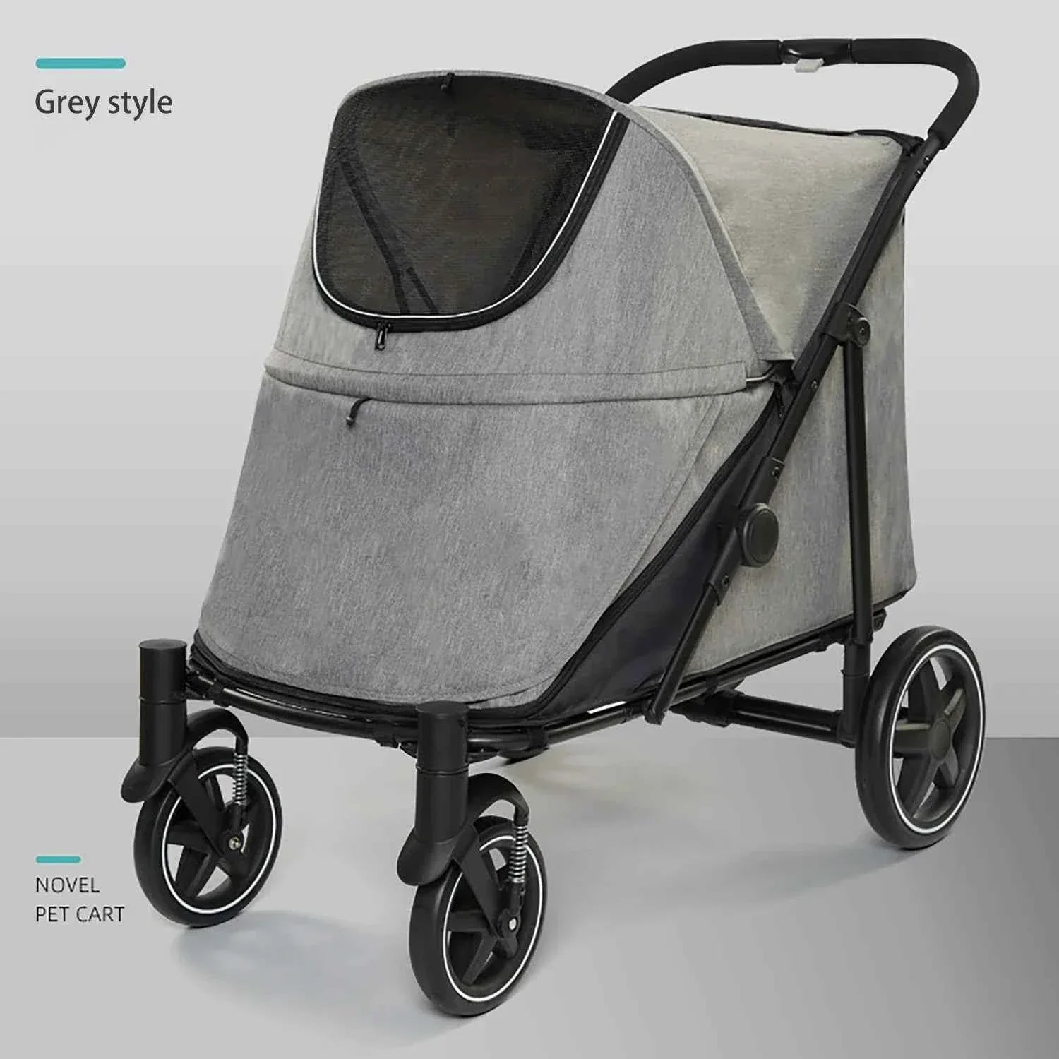 Pet Stroller for Dogs and Cats - Happy Tails