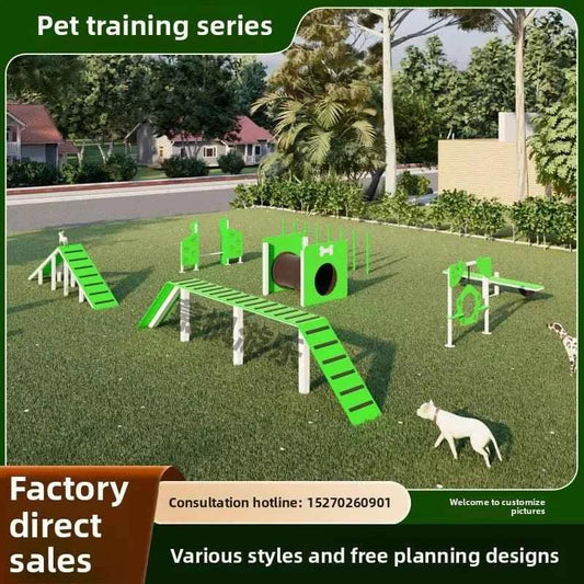 Cute Dog Training Bridge for Pets - Happy Tails - paws & love