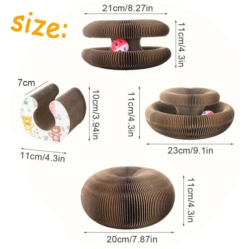 Cat Scratcher Board - Happy Tails - paws & love