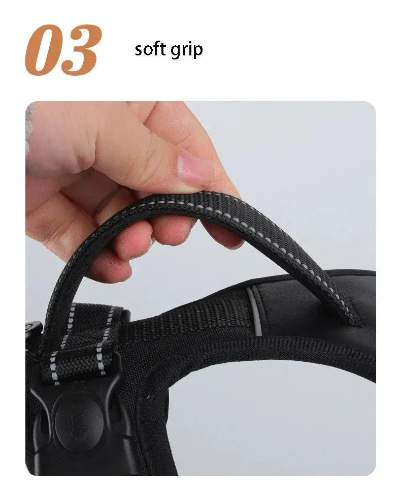 Dog Harness Reflective No-Choke - Happy Tails