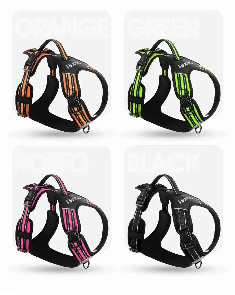 Dog Harness Reflective No-Choke - Happy Tails