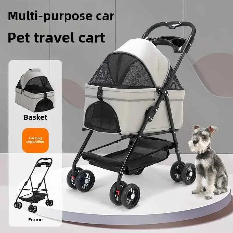 Stroller for Dogs and Cats - Happy Tails