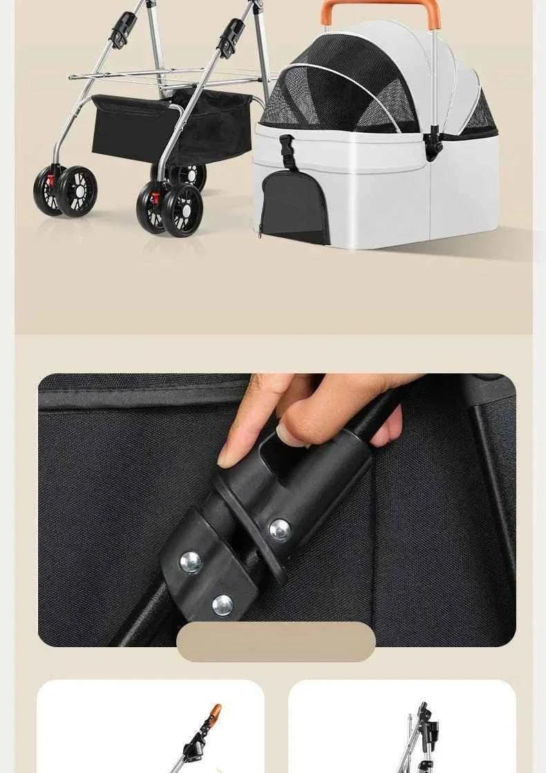 Stroller for Dogs and Cats - Happy Tails