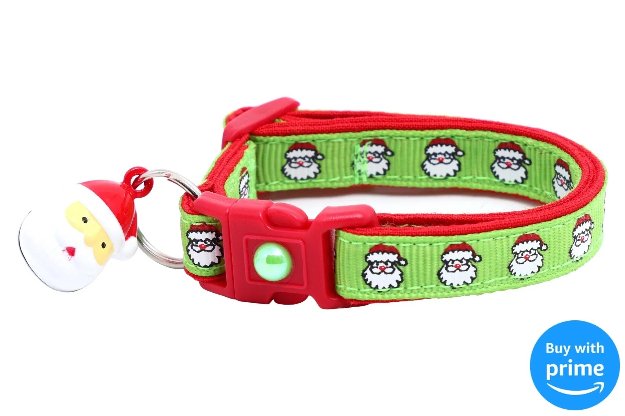 Santa's Little Helper Cat Collar - Happy Tails