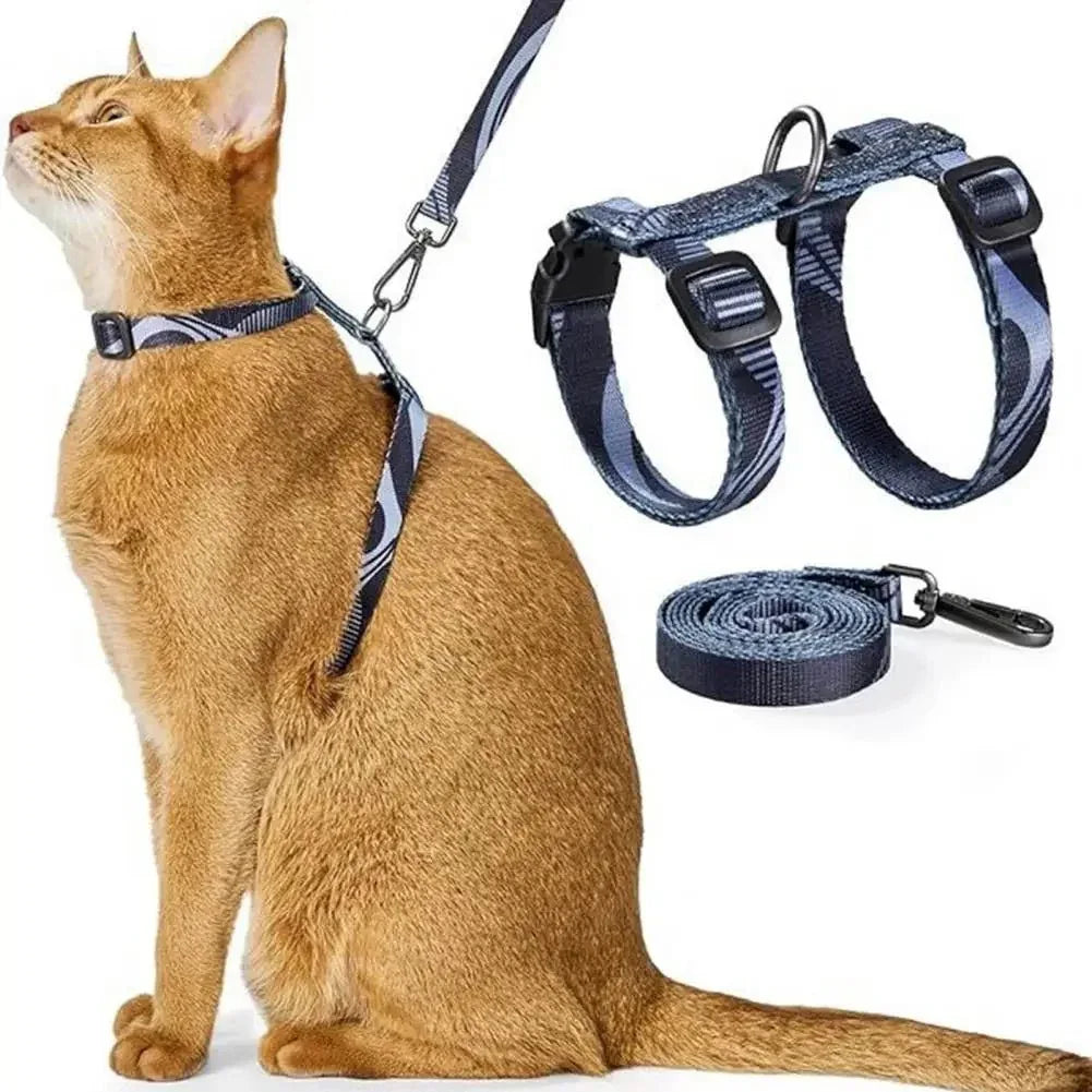Cat Harness And Leash Set - Happy Tails - paws & love