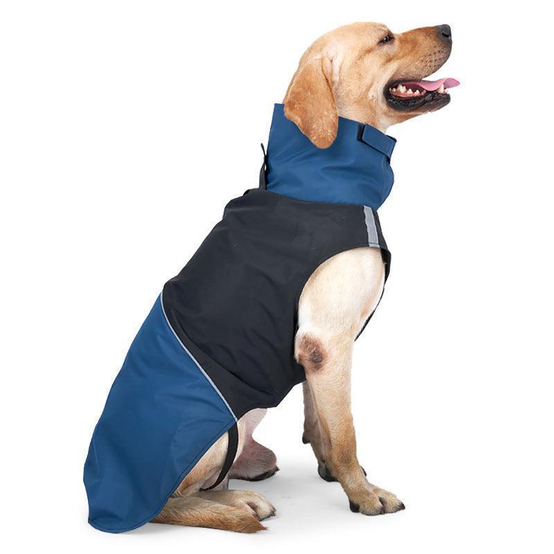 Colorblock Dog Raincoat - Happy Tails