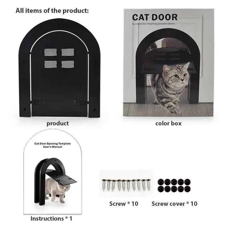 Pet Door for Cats and Dogs - Happy Tails
