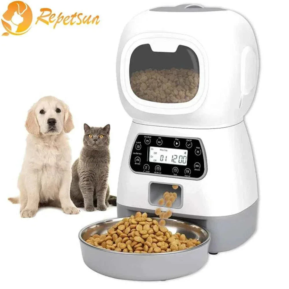 Automatic Pet Feeder - Happy Tails - paws & love