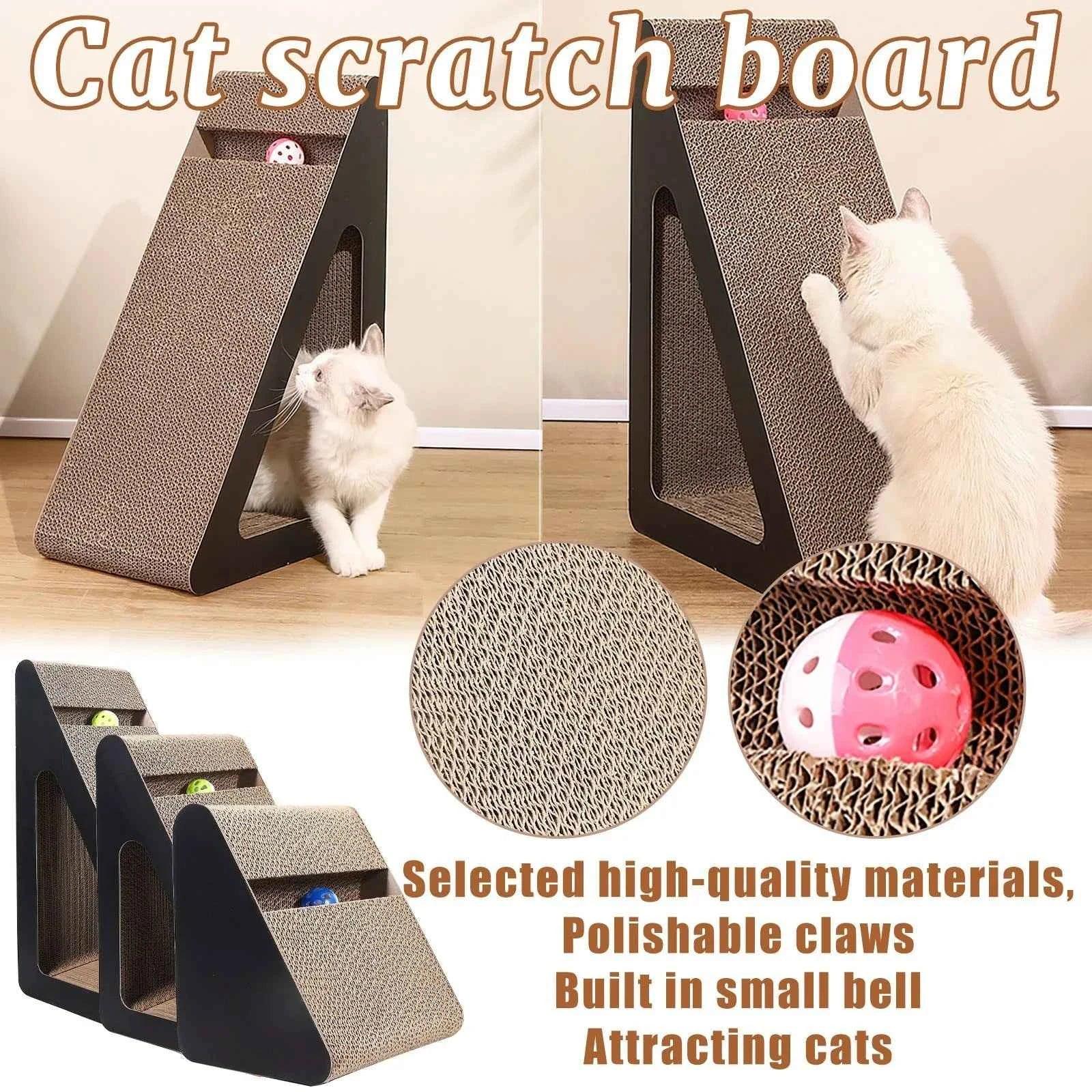 Cat Scratch Cardboard - Happy Tails
