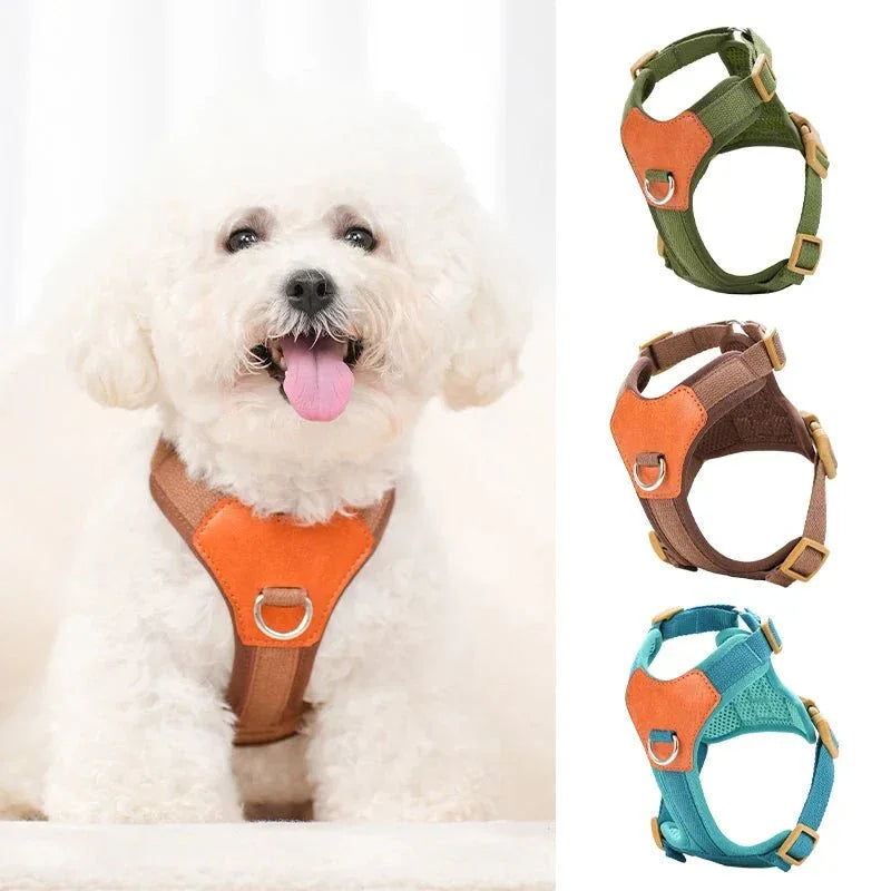 Retro Dog Harness - Happy Tails - paws & love