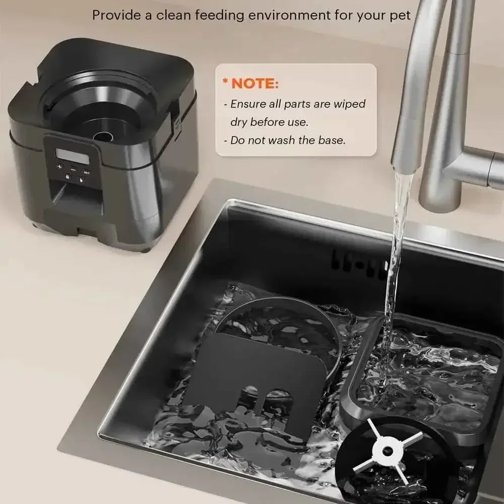 Smart Pet Feeder with Portion Control and Automatic Timer - Happy Tails - paws & love