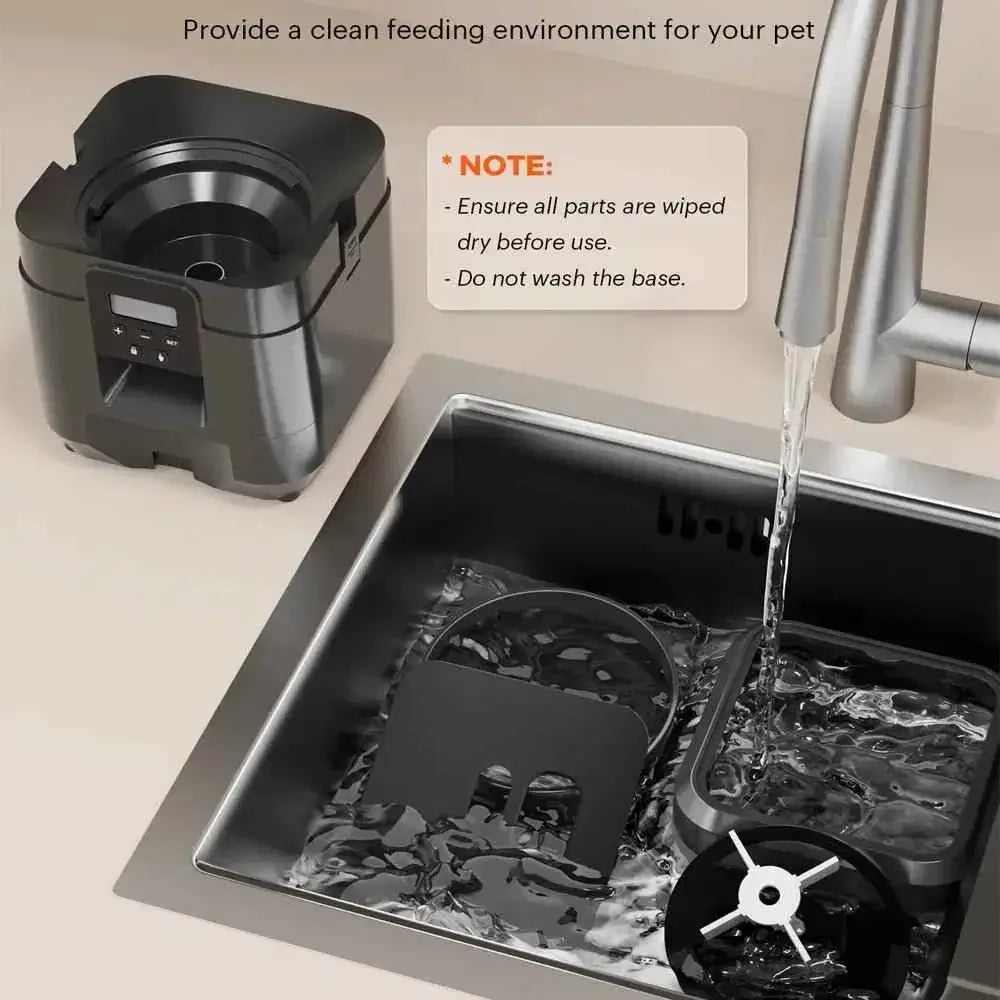 Smart Pet Feeder with Portion Control and Automatic Timer - Happy Tails - paws & love