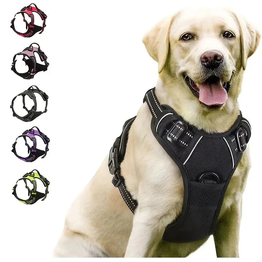 No Pull Dog Harness - Happy Tails - paws & love