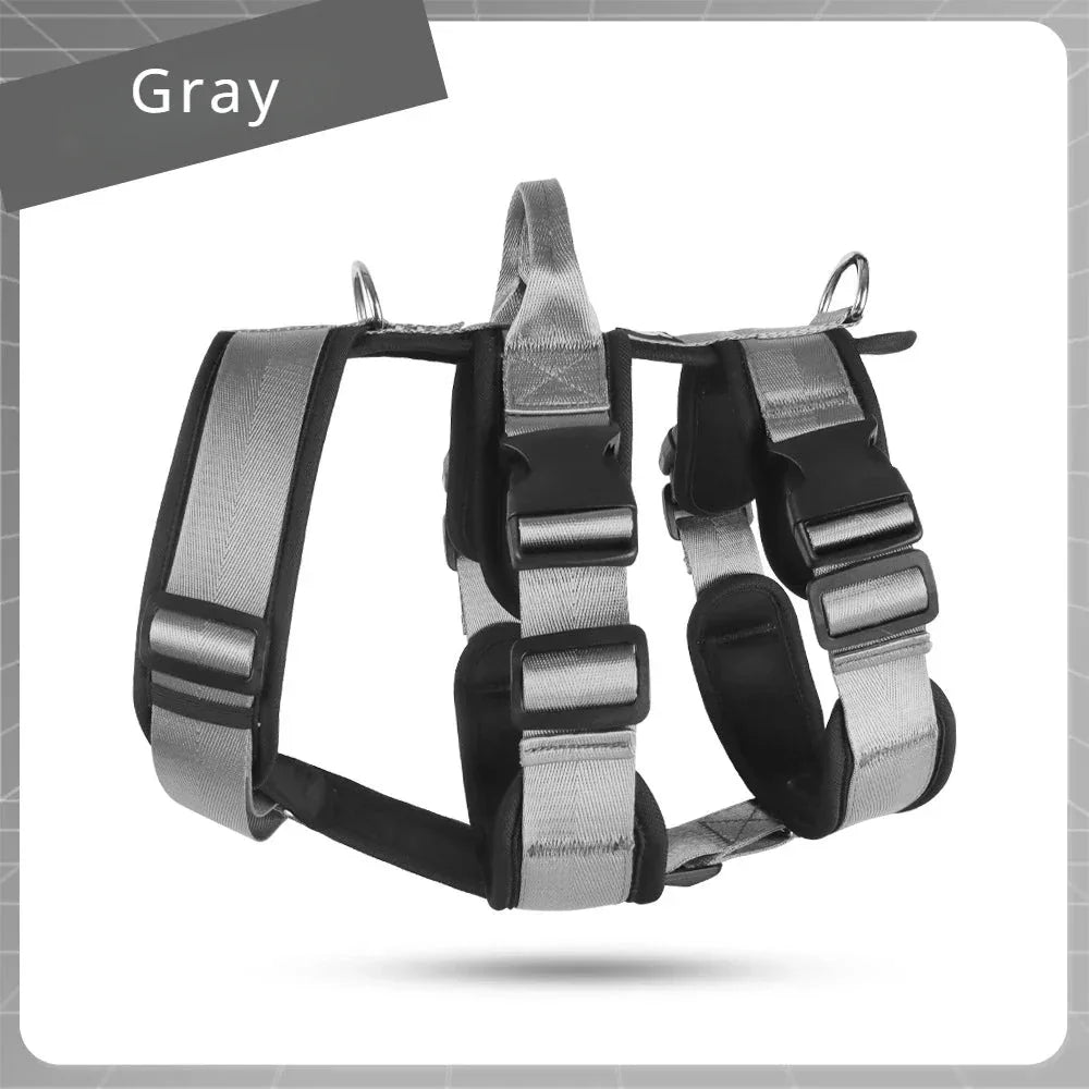 Reflective Pet Harness for Easy Control - Happy Tails