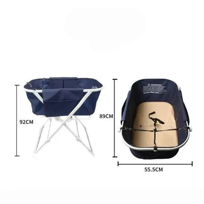 Foldable Pet Bath Tub - Happy Tails - paws & love