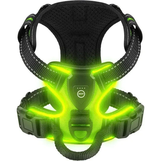 LED Dog Harness - Happy Tails