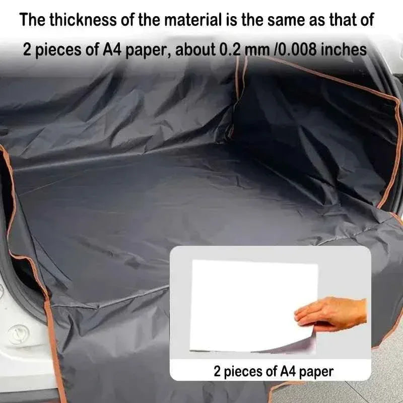 Pet-Friendly Trunk Mat - Durable, Non-Slip, Scratch-Resistant Auto Protector - Happy Tails